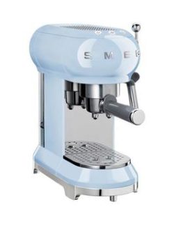 Smeg Smeg Espresso Coffee Machine, Pastel Blue